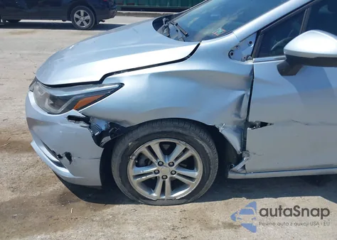 2017 Chevrolet Cruze Lt Auto из США, поврежденный, VIN 1G1BE5SM2H7203054